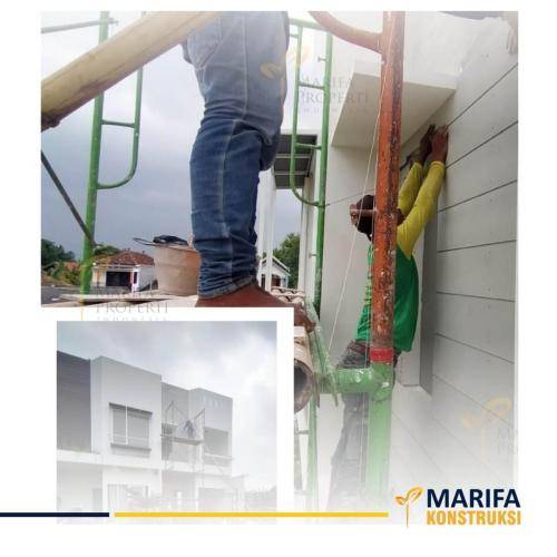 Marifa Konstruksi di Marifa Skyland - Proses Pengerjaan Rumah