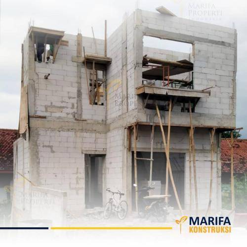Marifa Konstruksi di Marifa Skyland - Rumah Hampir Jadi