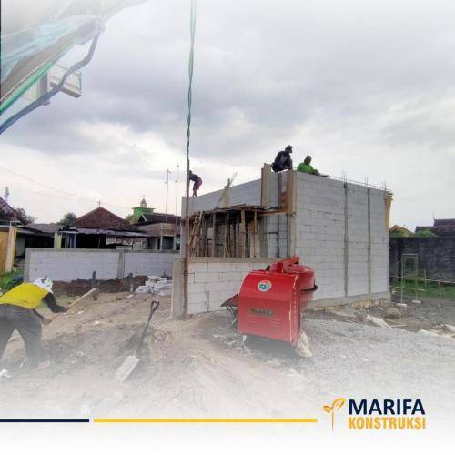 Marifa Konstruksi di Marifa Thamrin Regency - Rumah Hampir Jadi