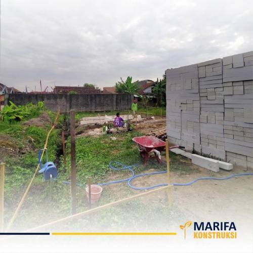 Marifa Konstruksi di Marifa Thamrin Regency - Saat Awal Pembangunan Rumah